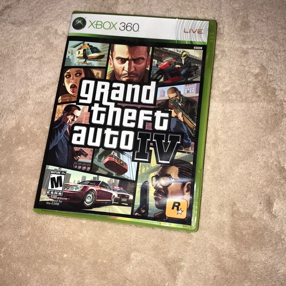 Xbox 360 grand theft auto 4 video game - Picture 2 of 4